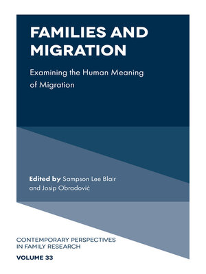 cover image of Families and Migration